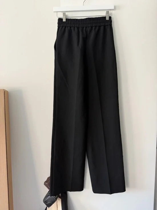 Sezane Black Bruce Trousers - Picture 4 of 9